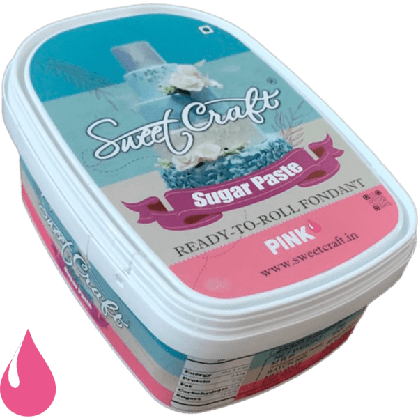 Sugar Paste ( Pink )- 1kg