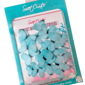 Edible Pastel Butterfly Pre Cuts (Blue)