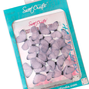 Edible Pastel Butterfly Pre Cuts (Violet)