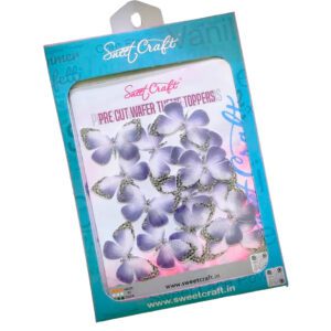 Sweecraft’s Edible Pastel Glitter Butterfly (Violet)