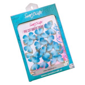Sweecraft’s Edible Pastel Glitter Butterfly (Blue)