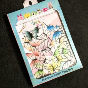 Edible Wafer Butterfly Pre Cuts (Multicolor)