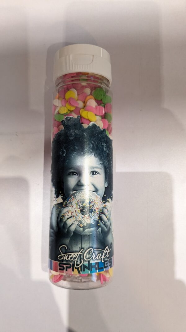 Sugar Raimbow Disc Sprinkles