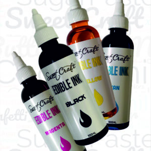 Edible Ink Set  (CMYK) 100ml x 4