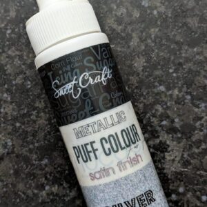 Metallic Puff Color 25gm (Silver)
