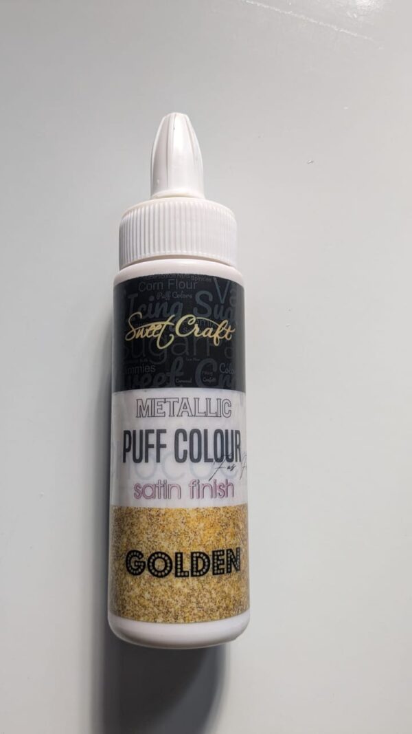 Metallic Puff color 25gm (Golden)