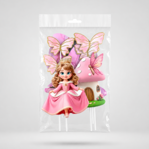 Premium Fairytale Theme Paper Cake Toppers (Ready to Use)