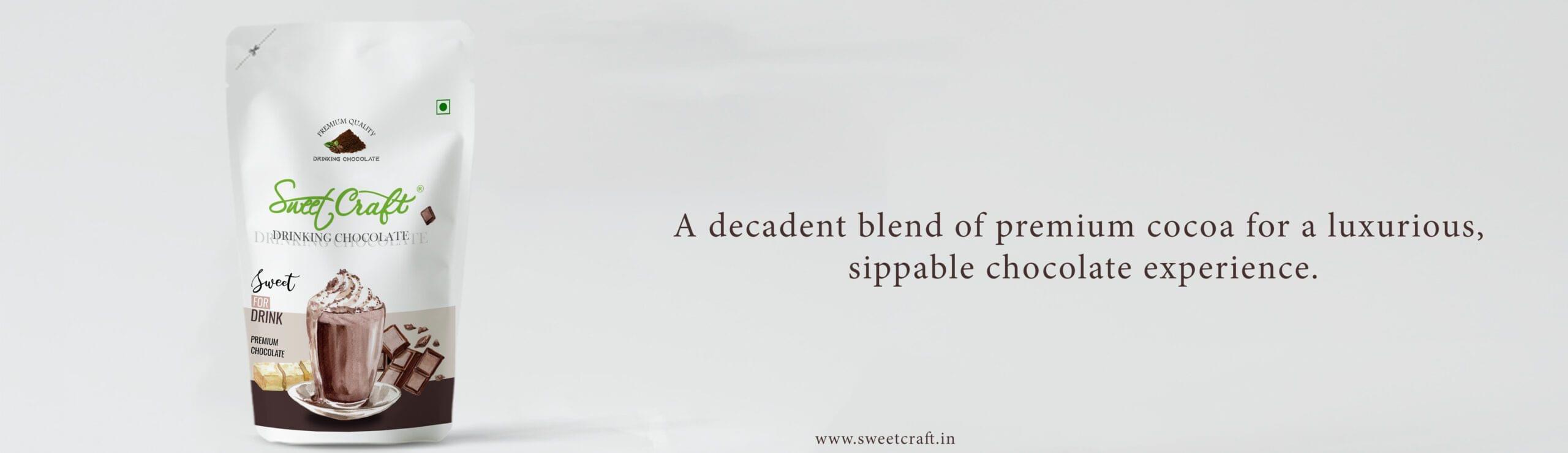 Drinking chocolate landscape