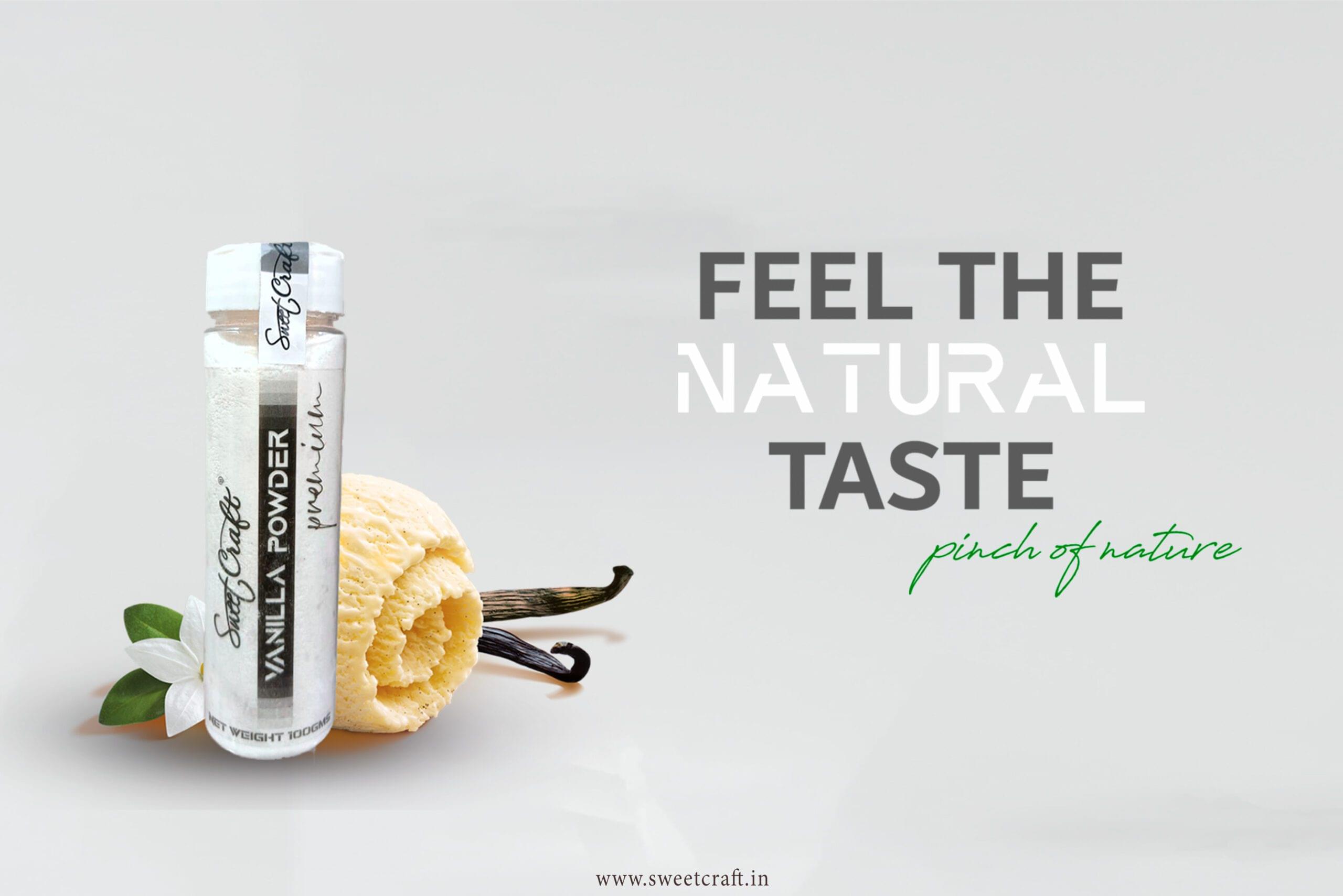 vanilla powder normal size